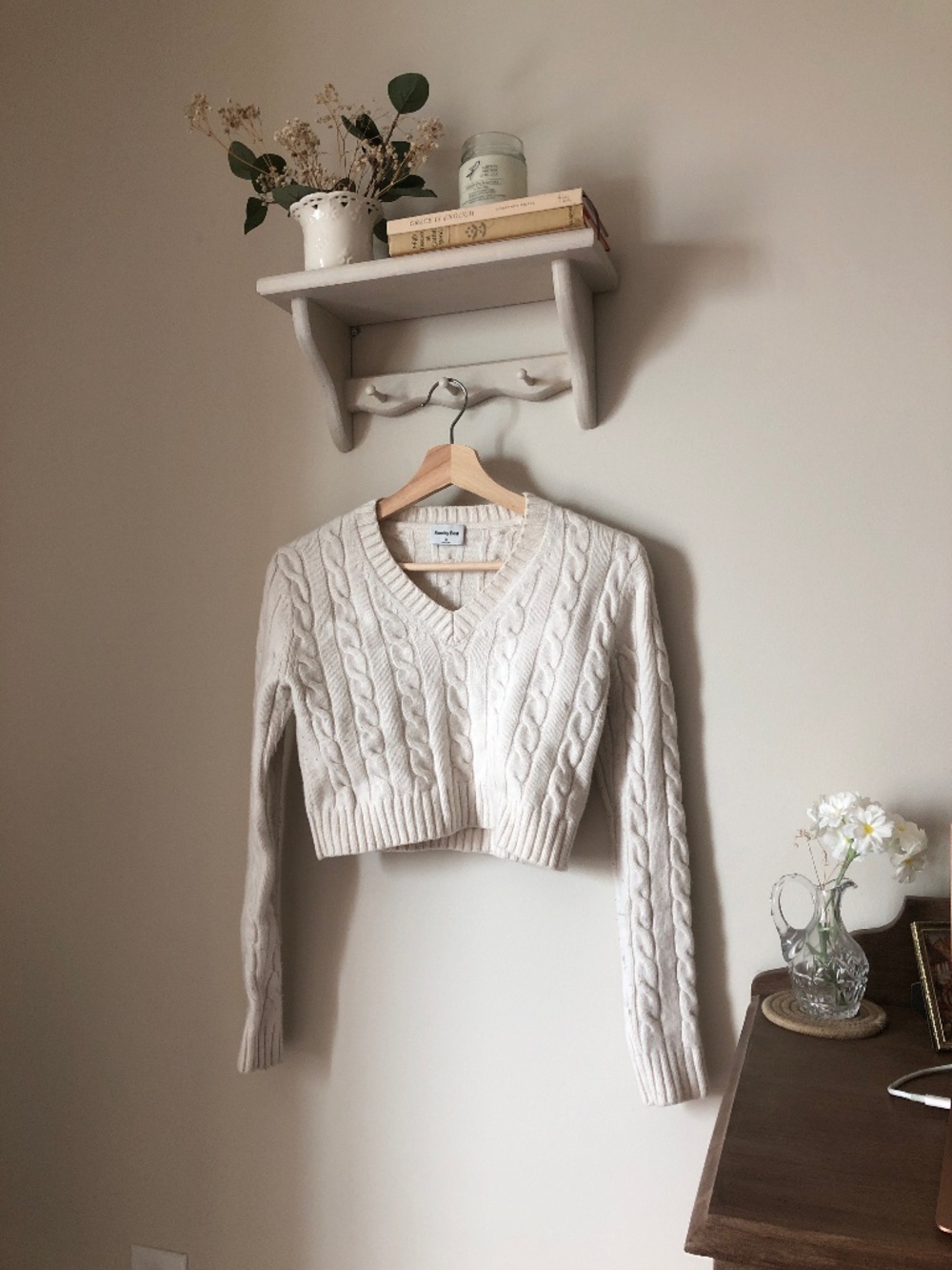 Sunday best - Moss Sweater - white, XS